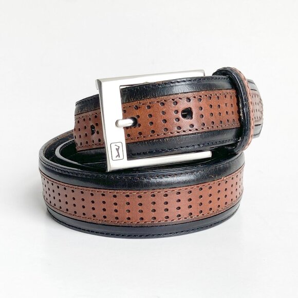 PGA Tour Other - PGA Tour Leather Perforated Belt